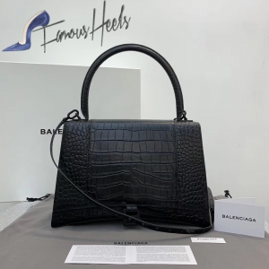 Balenciaga Hourglass BAG Croc 2020 BAL-HR-2020-256774770